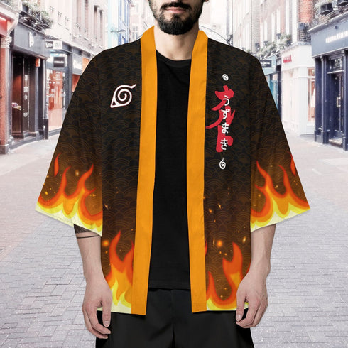 Uzumaki Emblem Kimono